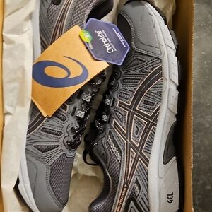 Asics Gray Athletic Shoes